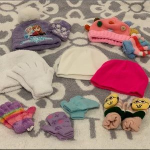 Beanies and gloves